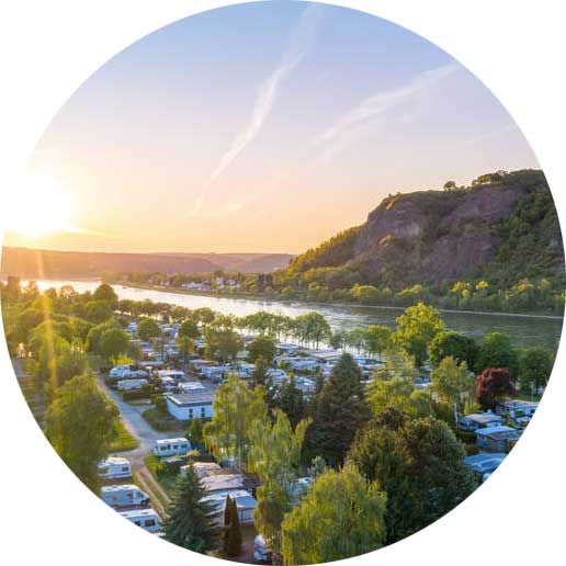 Camping Goldene Meile Sonne